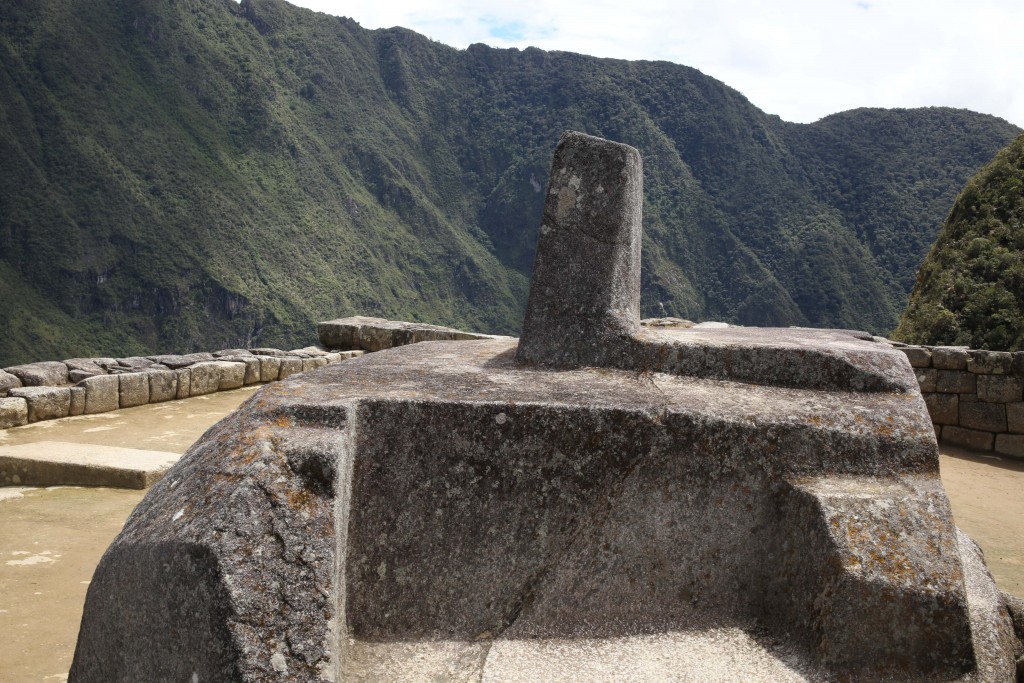 Au Machu Picchu, une horloge solaire