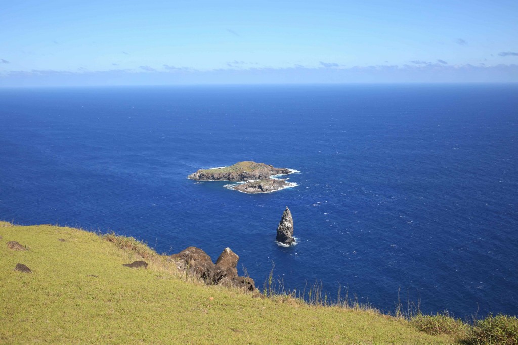 L'îlot Motu tu, à quelques dizaines de mètres de Rapa Nui